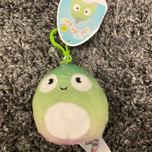 Squishmallow clip Denton the Chameleon  NWT